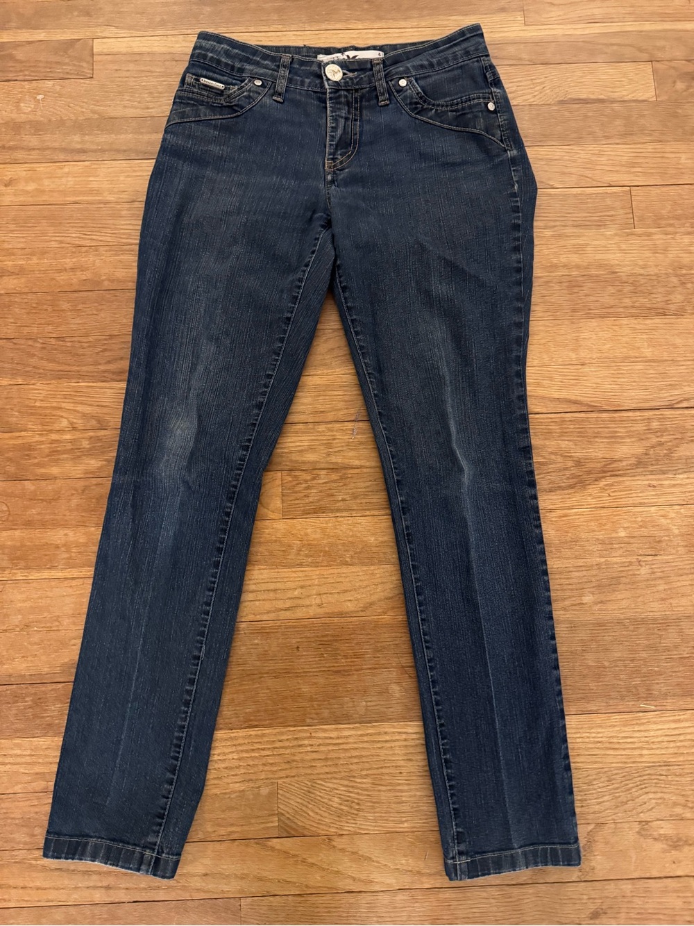 Beija Flor Women's Jennifer Skinny Dark Wash Jeans - Size 4
 b19